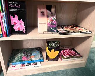 Collection of flower books 