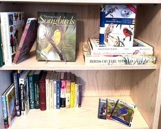 Collection of Bird books 