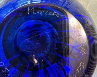 Caithness Mercator paperweight 