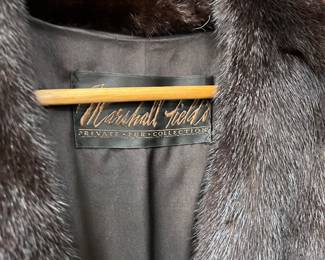 Marshall Field's fur coat 