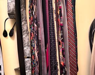 LOTS of wonderful men's ties