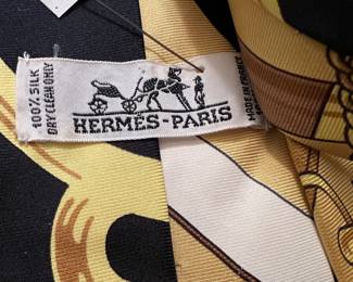 2 Hermes Silk ties 