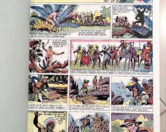Ex-Large Golden Age of Tarzan book w/poster, signed and numbered