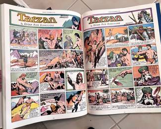 Ex-Large Golden Age of Tarzan book w/poster, signed and numbered