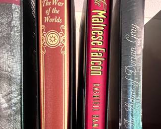 H G Wells "The War of the Worlds" The Maltese Falcon, The Picture of Dorian Gray