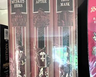 Folio - 3 book set of, The Three Musketeers, Twenty Years After, The Man in the Iron Mask 