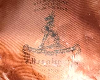 RAF officer air rank service dress cap  - Herbert Johnson 