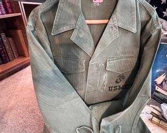WW11 - USMC "P58" utility shirt w/pants