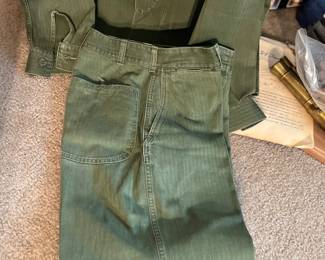 WW11 - USMC "P58" utility shirt w/pants