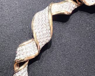 Ciner Swarovski crystal choker necklaces