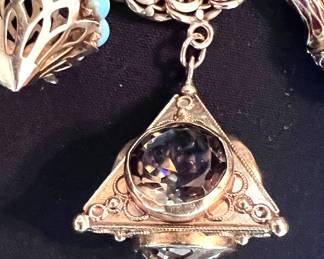 Rare Persian, 18 karat charm bracelet -102gram