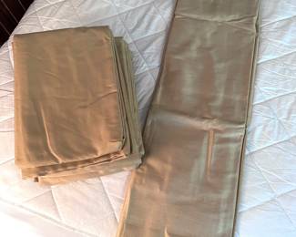 4 Pottery Barn new lined curtains 84" X 48"