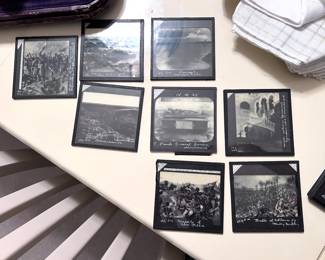 1885 Magic Lantern Slides - Major General Charles George Gordon  - Gordon of Khartoum