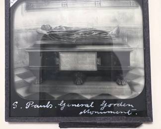 1885 Magic Lantern Slides - Major General Charles George Gordon  - Gordon of Khartoum