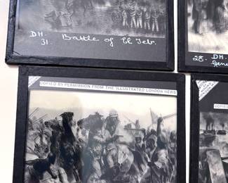 1885 Magic Lantern Slides - Major General Charles George Gordon  - Gordon of Khartoum