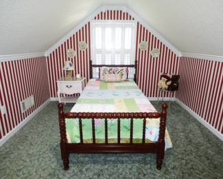 Antique Twin Jenny Lind Bed