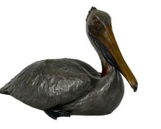 David H. Turner Bronze Pelican