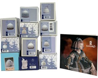 (11) Assorted Lladro Items w/ Boxes