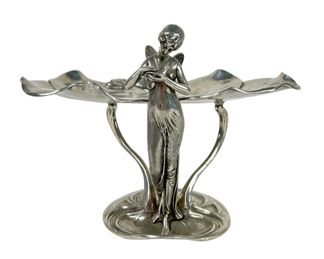 Kaiser Zinn Art Nouveau Pewter Stand