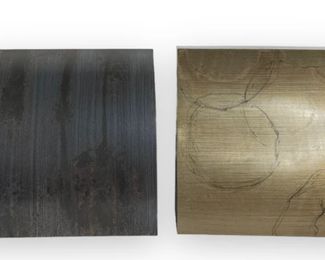 (4) Dennis Carney Mixed Media Metal Wall Hanging