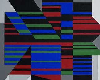 Victor Vasarely "Attika" Screenprint