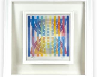 Yaacov Agam "Holo 9A-11A-12B" Agamograph