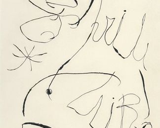 Joan Miro Aquatint From The Espiru Series