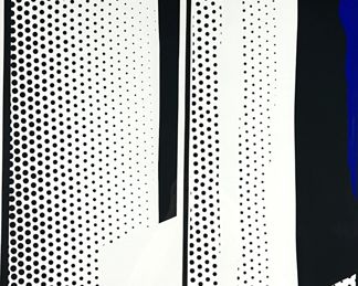 Roy Lichtenstein "Twin Mirrors" Screenprint
