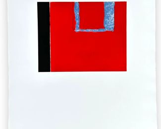 Robert Motherwell Etching & Aquatint Untitled