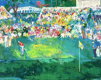 Leroy Neiman "Bethpage Black Course" Serigraph