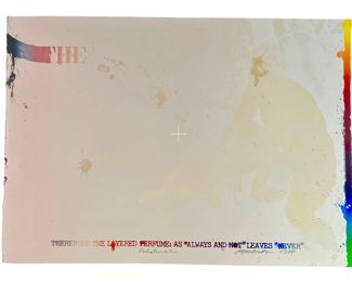 Shusaku Arakawa "Redolence" 1974 Lithograph