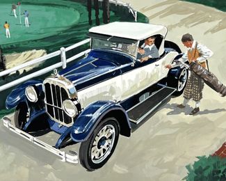 James Denee Study for TRW Calendar Acrylic/ Board