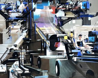 John Berkey Acrylic on Board