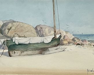 Rufus Way Smith Watercolor on Paper