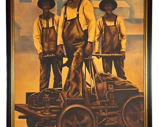 Thomas Elmo Williams Acrylic on Canvas