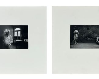 (2) Jan Saudek Silver Gelatin Photographs