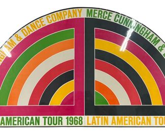 Frank Stella Latin America Poster 1968