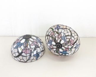 2 Stained Glass 16" Lamp Shades in EXCELLENT Condition&nbsp;	
