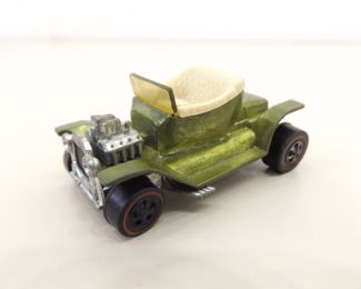 Authentic USA Made 1968 Hot Wheels Redline Apple/Antifreeze Hot Heap	
