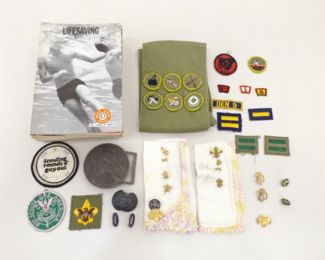 Collection of Vintage 1950's Boy Scout and Girl Scout Paraphernalia&nbsp;	
