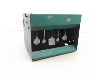 Vintage Gamo Rocker Metal Target Practice Trap Box w/Heavy Metal Hinged Targets	
