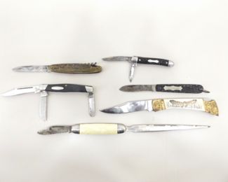 Lot of Misc Pocket Knives	
