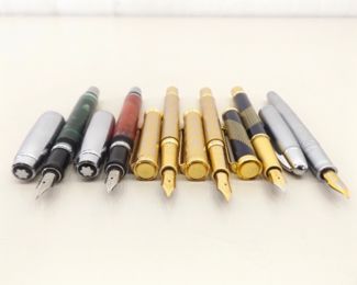 Lot of 6 NEW Fountain Pens (Salesman Samples?)	
