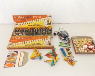 Lot of Vintage Noma etc. Christmas Lights	
