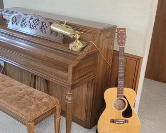 Piano, guitars, etc