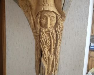 Signed carving