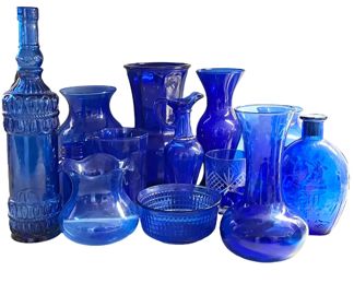 Cobalt Blue Glass