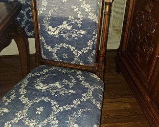 4 Antique French Dining Chairs