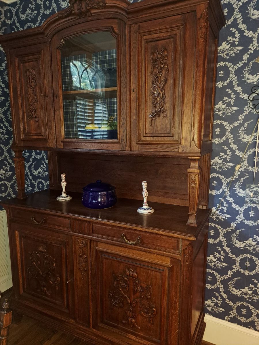 Antique French Country Hutch