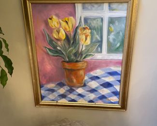 Early Barbra Davis still life